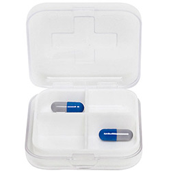 Pill Box C/ 4 Compartimentos - G-Life