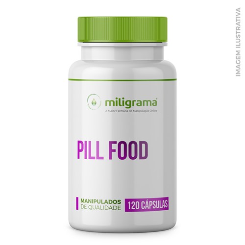 Pill Food 120 Cápsulas - Miligrama