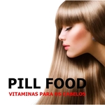 Pill Food Com 60 Cápsulas - Vitamina para Cabelos - Aumento da Imunidade ao Organismo,