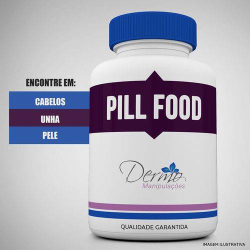Pill Food - Complexo Vit. Pele, Cabelos e Unhas