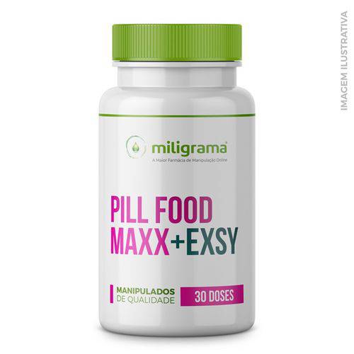 Pill Food Maxx Turbinado com Exsynutriment 30 Doses - 30 Cápsulas