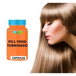 Pill Food Turbinado C/ 240 Cápsulas vitamina para cabelo