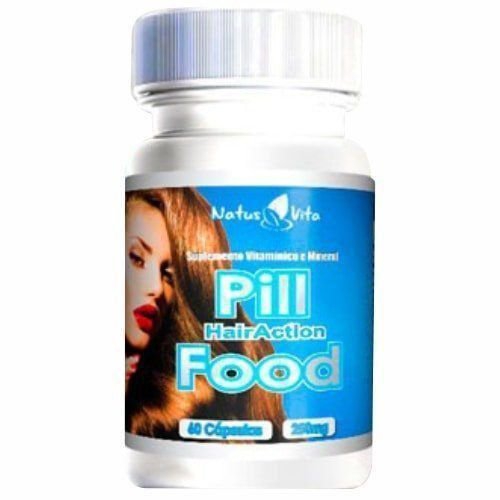 Pill Hair Action Food - 60 Cápsulas - Natus Vita