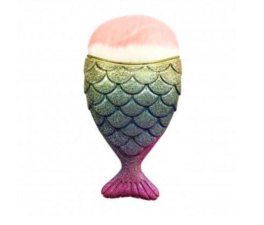 Pincel Mermaid Lovers para Contorno Le Vangee Multicolor com Tampa