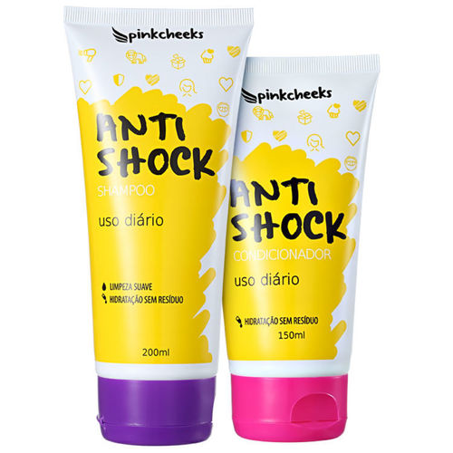 Pink Cheeks Anti Shock Duo Kit (2 Produtos)