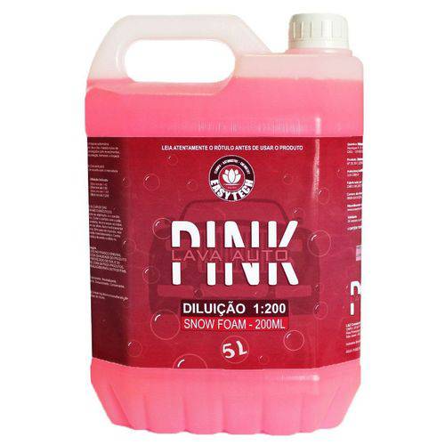 Pink Shampoo Automotivo Concentrado 1:200 5lt EasyTech
