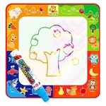 Pintura cor aleatória Crianças Water Magic Board + Pintura Pen Magic Color Graffiti Brinquedos Educação Desenvolvimento Toy JE06