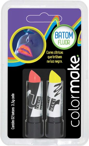 Pintura Facial Batom Color Make Fluor AM/VM CT.C/02 Colormake - Yur