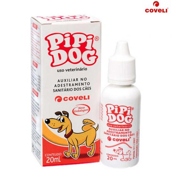 PIPI DOG 20ml Auxiliar no Adestramento Sanitário Cães - Coveli - Coveli