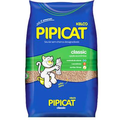 Pipicat Classic 12KG - Areia Higiênica - Kelco