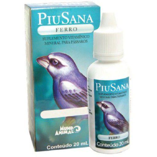 PiuSana Ferro 20ml - Mundo Animal