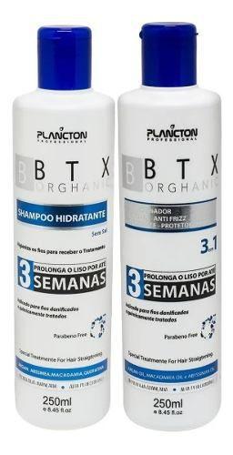 Plancton Btx Orghanic Kit Shampoo e Condicionador 250ml