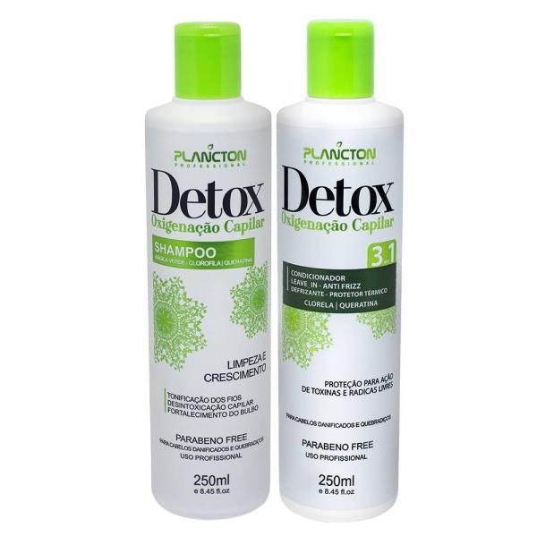 KIT Detox Oxigenação Plancton Shampoo e Condicionador