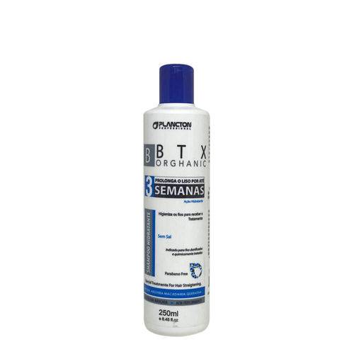 Plancton Shampoo Hidratante BBTX Orghanic 250ml