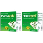 Planta gold plantago ovata psyllium em 10 sachês Arte Nativa - kit 2 caixas