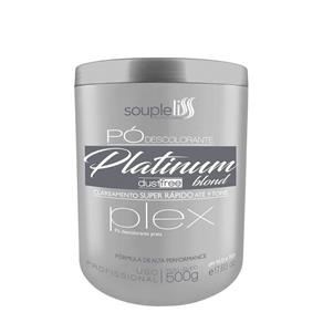 Platinum Blond Plex Souple Liss Pó Descolorante Dust Free - 500g