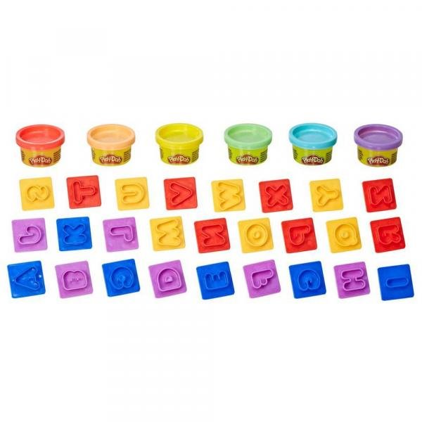 Play-Doh - Conjunto de Massinhas Letras - Hasbro