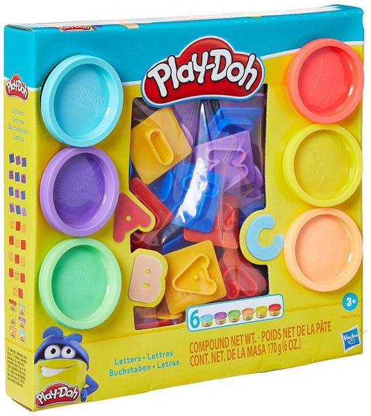 Play-Doh HASBRO Conjunto Massinhas Letras 423181