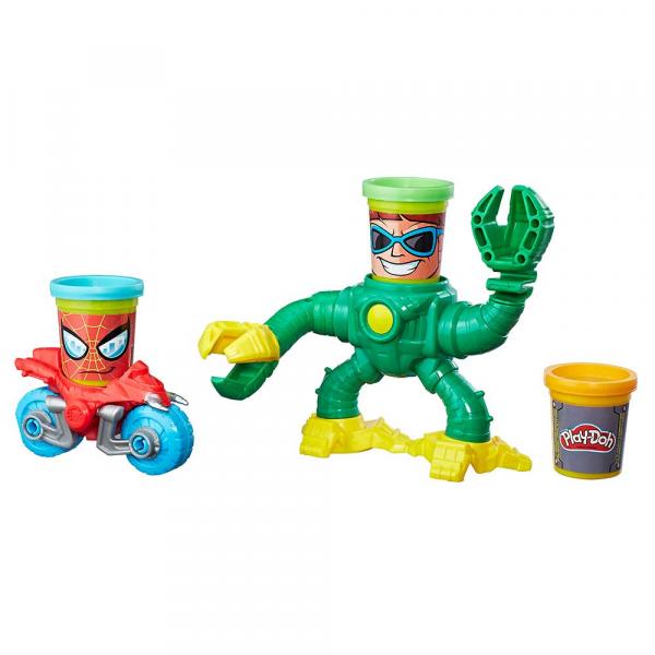 Play Doh Spider Man Vs Doutor Octopus - Hasbro - Play-doh
