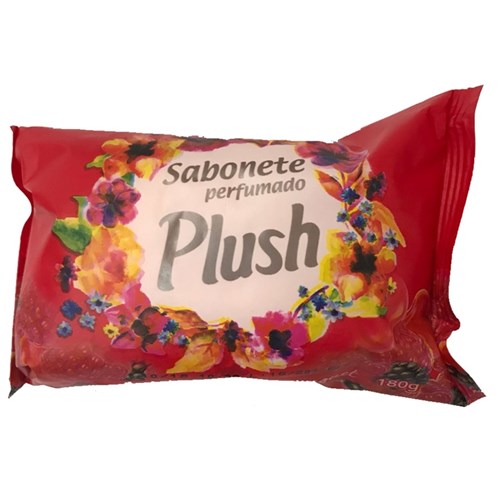 Plush Sabonete Perfumado 180G - Frutas Vermelhas e Muguet