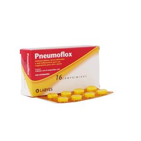 Pneumoflox 16 Comprimidos para Cães e Gatos - Labyes