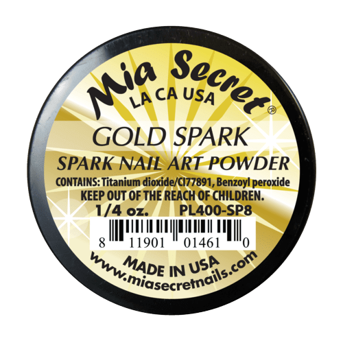 Pó Acrílico | Gold Spark | 7.39 Gr | Mia Secret