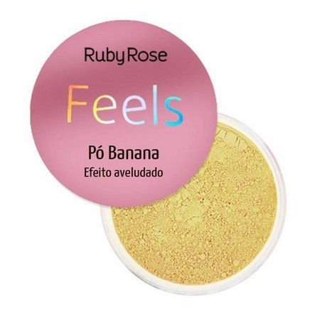 Pó Banana Feels Efeito Aveludado - Ruby Rose