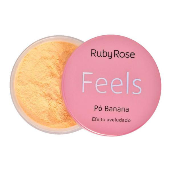 Pó Banana Feels Ruby Rose 5g Efeito Aveludado