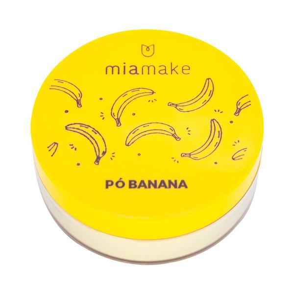 Pó Banana Maquiagem Para a Pele Display 24 Unidades Mia Make