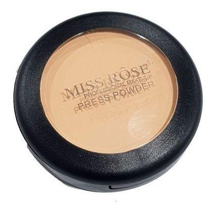 Pó Compacto Facial Efeito Matte Original Miss Rose - Miss Rosê