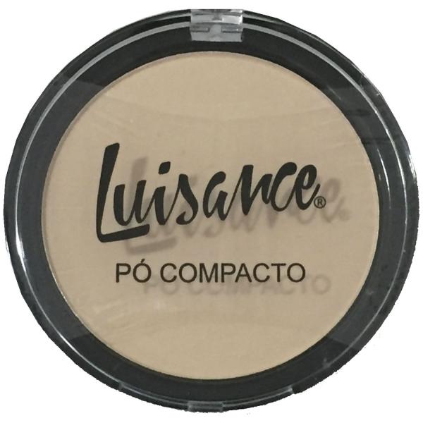 Pó Compacto Facial Fixador para Maquiagem Lux Cosmético - Luisance