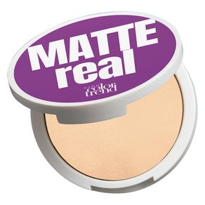 Pó Compacto Facial Matte Color Trend Matte Real FPS 10 7 G Pó Compacto Facial Matte Color Trend Matte Real FPS 10 7g - Bege Claro
