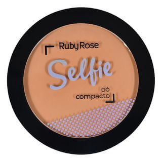 Pó Compacto Facial Ruby Rose Selfie Chocolate