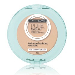 Pó Compacto Maybelline Pure Make Up Natural 13g