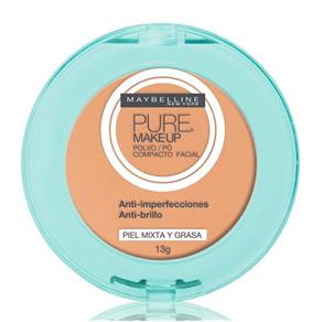 Pó Compacto Maybelline Pure Makeup - Natural