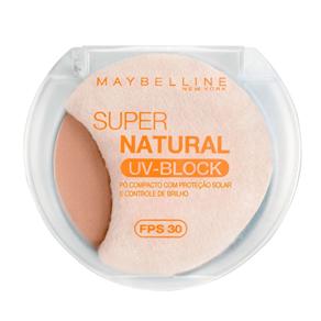 Pó Compacto Maybelline Super Natural Uv-Block FPS 30 - Super Natural Block Caramelo 02