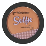 Pó Compacto Selfie Chocolate Médio 21 - Ruby Rose