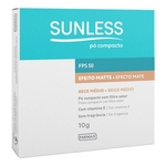 Pó Compacto Sunless Com Fps 50 Sunless Bege Medio