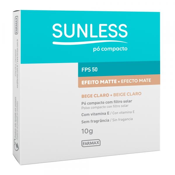 Pó Compacto Sunless com FPS 50 Sunless