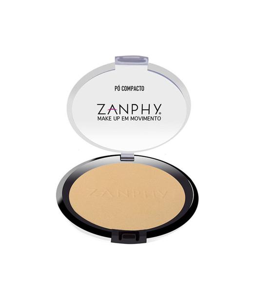 Pó Compacto Zanphy 001 Médio - Zanphy Makeup