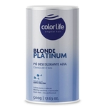 Pó Descolorante Blonde Platinum Color Life 500g