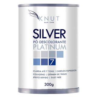 Pó Descolorante Colágeno Knut Silver Platinum 300g
