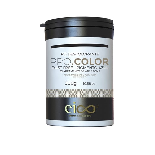 Pó Descolorante Eico Pro Color Azul Dust Free 300g