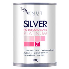 Pó Descolorante Knut Silver Platinum Queratina 300g