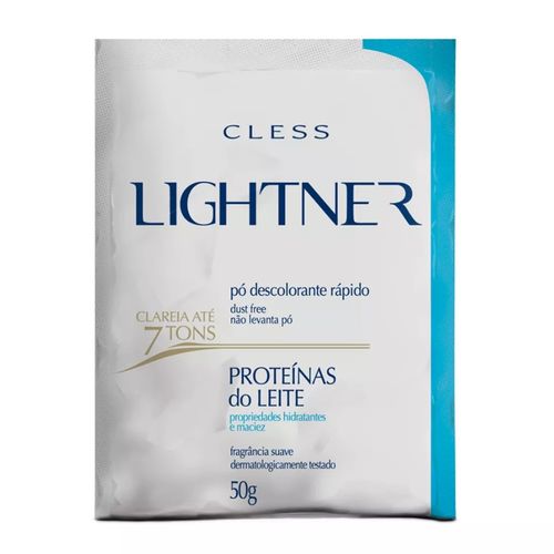 Pó Descolorante Lightner, Proteínas do Leite, 50g-Cless