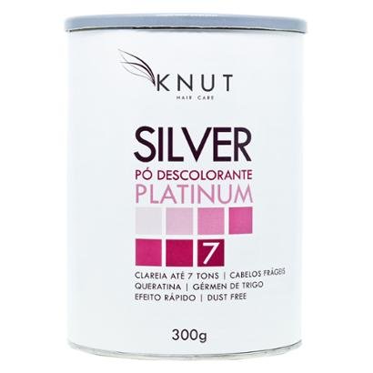 Pó Descolorante Queratina Knut Silver Platinum 300g