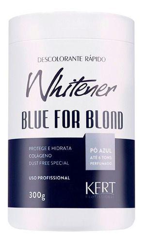 Pó Descolorante Whitener Blue For Blond 300g Kert