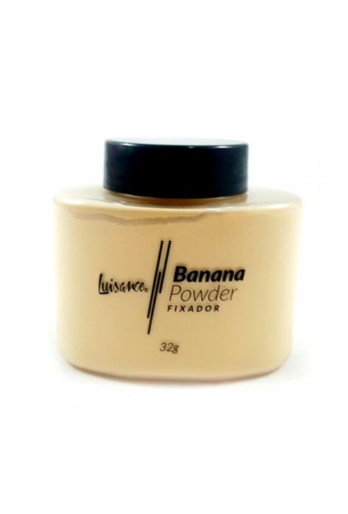 Pó Facial Banana Powder Fixador L9013 Luisance