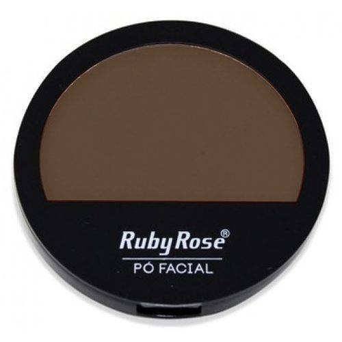Pó Facial Escuro Ruby Rose PC21 - HB-7206