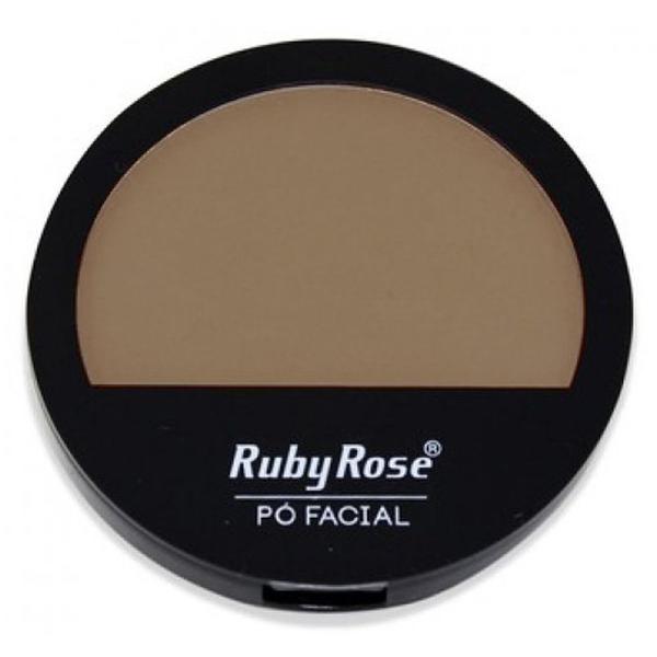 Pó Facial Escuro Ruby Rose PC15 - HB-7206